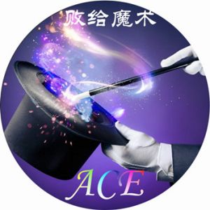 武汉纺织大学外经贸学院ACE魔术协会logo